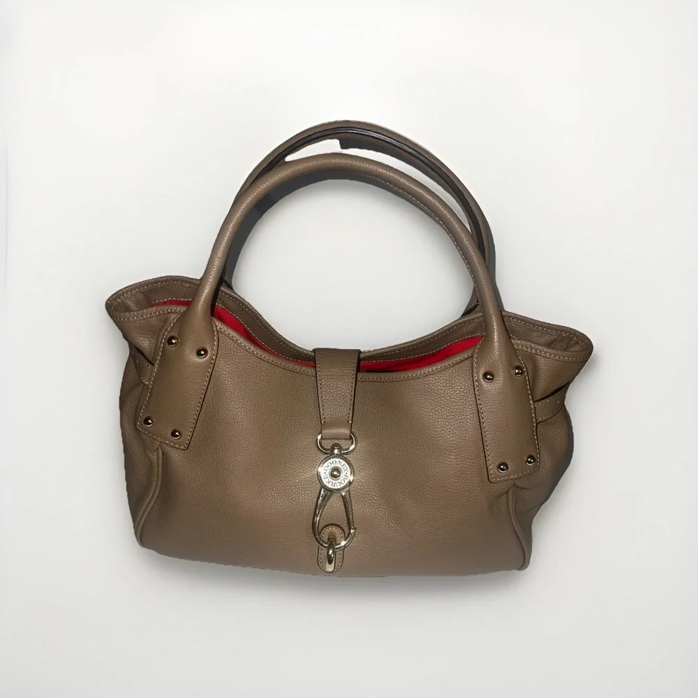 Dooney & Bourke Bag Beige Corporate Office Everyday Elegance Quiet Luxury
